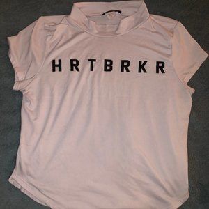 Heart breaker (hrtbrkr) crop top